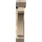 Ekena Millwork Legacy Slat Rough Sawn Bracket w/ Offset Brace, Douglas Fir, 6"W x 28"D x 28"H BKT0604X28X28LEC06RDF - alternate 2
